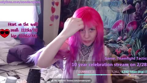 Snapshot of tricky_nymph chatting on 27, 2, 2026 Cassie online show from 27, 2, 2026