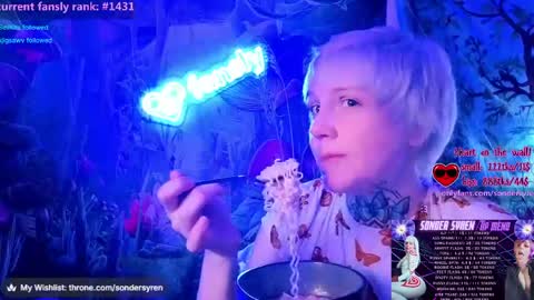 Snapshot of tricky_nymph chatting on 23, 3, 2026 Cassie online show from 23, 3, 2026