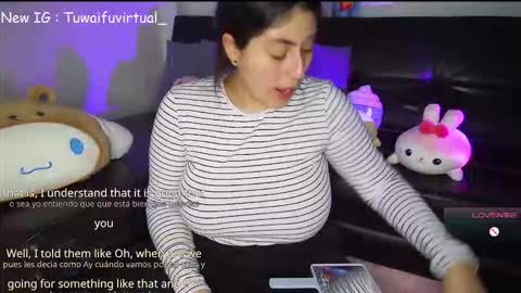 Snapshot of tuwaifuvirtual1 chatting on 17, 1, 2026 Tay online show from 17, 1, 2026