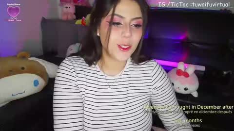 Snapshot of tuwaifuvirtual1 chatting on 3, 2, 2026 Tay online show from 3, 2, 2026