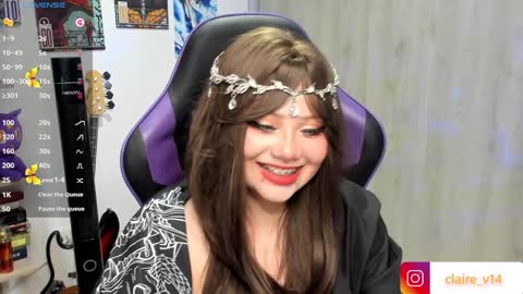 Snapshot of valkyrie_claire chatting on 4, 12, 2024 Valkyrie claire online show from 4, 12, 2024