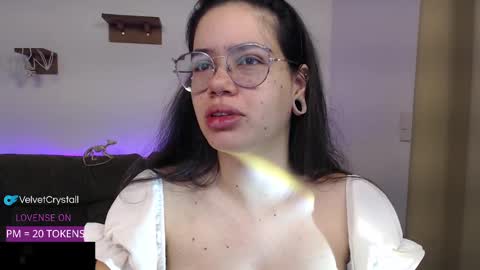 Snapshot of velvetcrystal chatting on 23, 10, 2025  Crystal         PVT OPEN online show from 23, 10, 2025