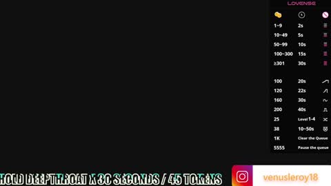 Venus online show from 29, 12, 2024