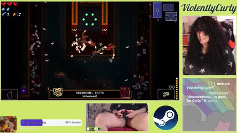 Snapshot of violentlycurly chatting on 20, 3, 2026 Curly the Coin Operated Toy online show from 20, 3, 2026