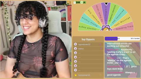 Snapshot of violentlycurly chatting on 31, 3, 2026 Curly the Coin Operated Toy online show from 31, 3, 2026