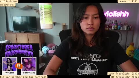 follow me on twitter violishh and ig violishh  online show from 1, 10, 2025