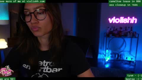 Snapshot of violishh chatting on 26, 3, 2026 follow me on twitter violishh and ig violishh online show from 26, 3, 2026