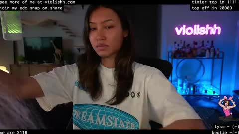 follow me on twitter violishh and ig violishh  online show from 4, 5, 2026