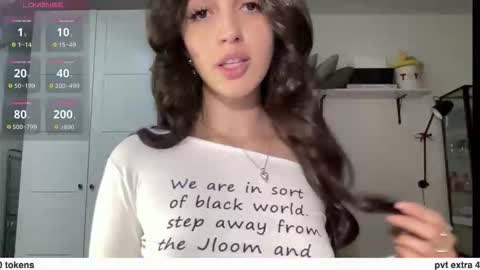 Snapshot of w33d7 chatting on 15, 9, 2025 Alice Before pvt write to me in PM online show from 15, 9, 2025