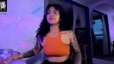 Snapshot of witchofhearts chatting on 1, 3, 2025 Luna Violeta A r t i s t online show from 1, 3, 2025