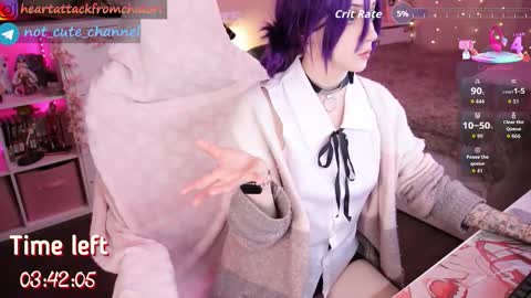 Snapshot of yourcutewaifu chatting on 23, 10, 2025 Lina Fansly    online show from 23, 10, 2025