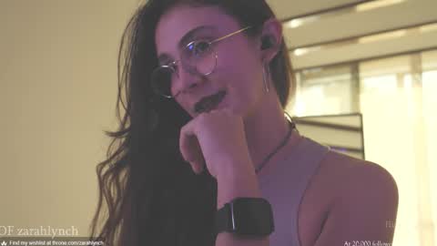 Snapshot of zarahlynch chatting on 27, 10, 2025 Miss Lynch   Next show  2911 online show from 27, 10, 2025