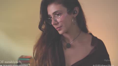 Snapshot of zarahlynch chatting on 31, 10, 2025 Miss Lynch   Next show  2911 online show from 31, 10, 2025