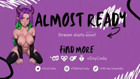 Ziny Cosky online show from 1, 2, 2026
