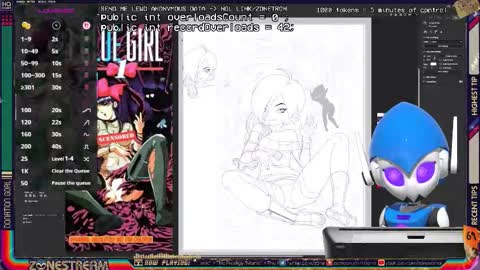 Snapshot of zonetron chatting on 23, 11, 2025 ZONE-tron online show from 23, 11, 2025