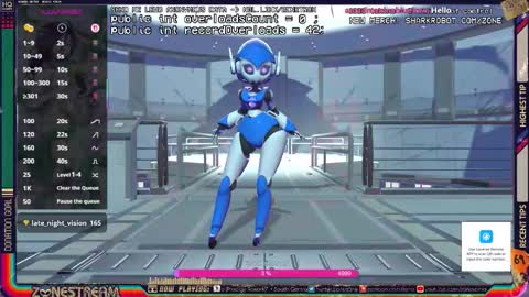 Snapshot of zonetron chatting on 7, 1, 2026 ZONE-tron online show from 7, 1, 2026