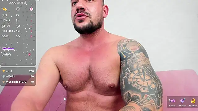 musclemonster31 online show from 1, 1, 2025