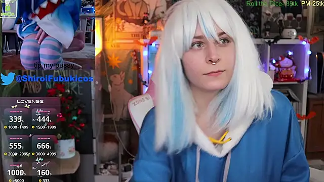 ShiroiFubuki online show from 8, 12, 2024