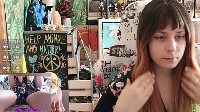 ShiroiFubuki online show from 21, 3, 2025