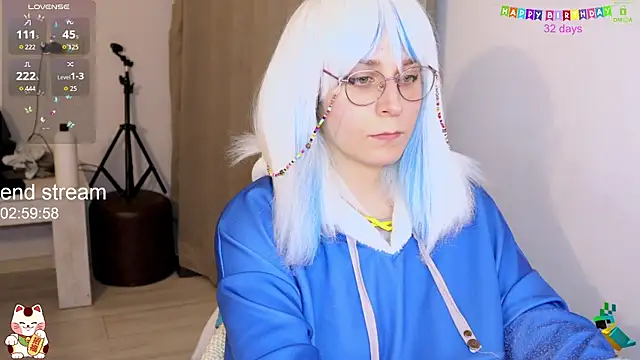 ShiroiFubuki online show from 18, 1, 2026