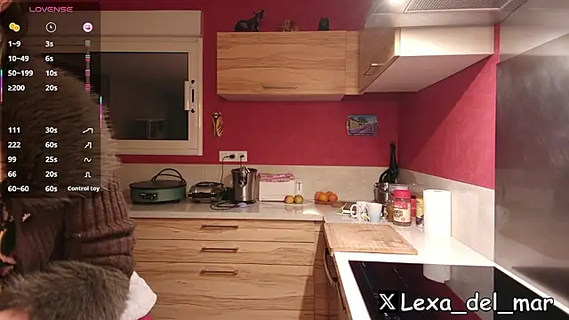 Lexa del mar online show from 17, 3, 2026