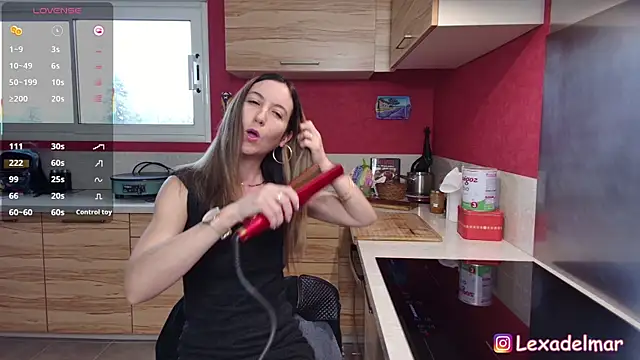 Lexa del mar online show from 13, 4, 2026