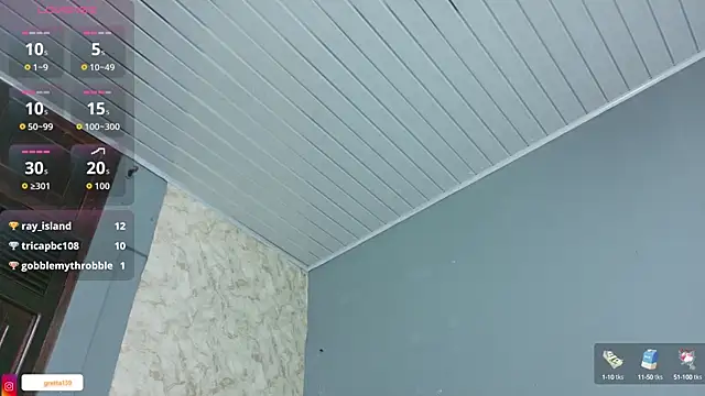 Snapshot of _Gretta chatting on 11, 10, 2025 Gretta online show from 11, 10, 2025