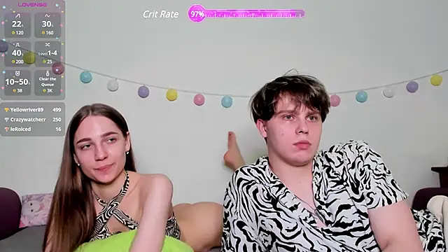 Emily and Ilumi online show from 22, 2, 2025