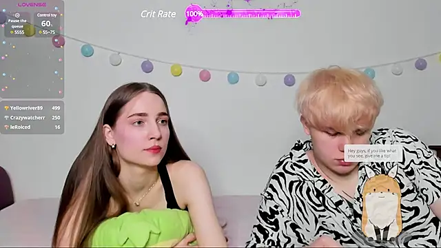 Emily and Ilumi online show from 27, 2, 2025