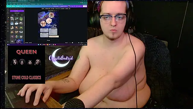 Snapshot of CryptidIndrid chatting on 23, 12, 2024 CryptidIndrid online show from 23, 12, 2024