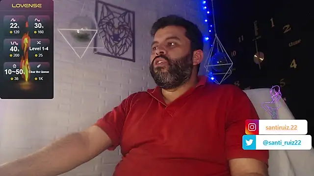 Santi Ruiz2 online show from 24, 1, 2025