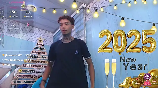 sexy blacks  online show from 31, 12, 2024