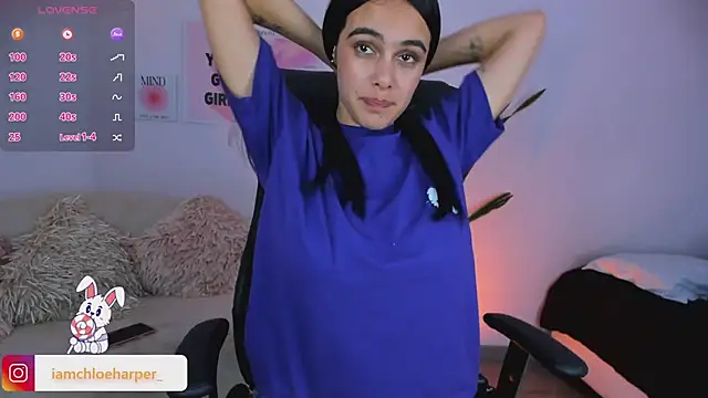 ChloeHarper  online show from 29, 1, 2025