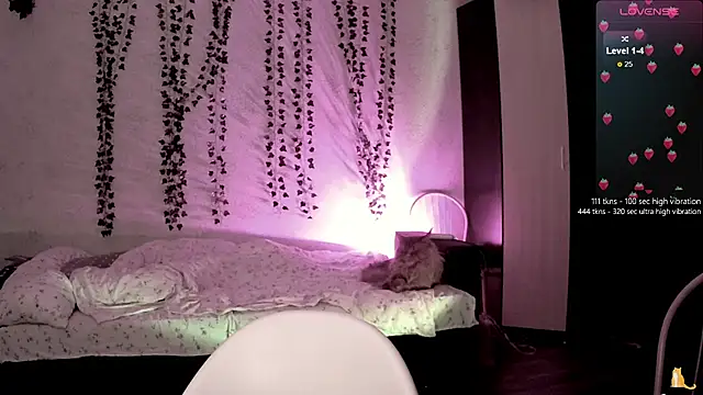 strawberry elfcat online show from 29, 10, 2025