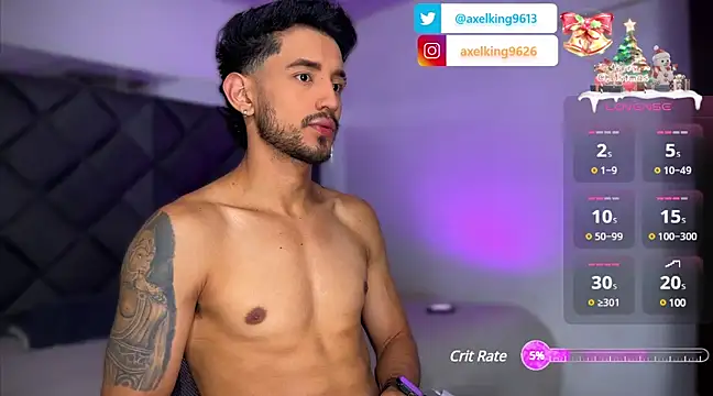 AxelKing1326 online show from 25, 12, 2024