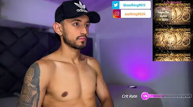 AxelKing1326 online show from 2, 1, 2025