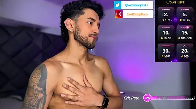 AxelKing1326 online show from 3, 1, 2025