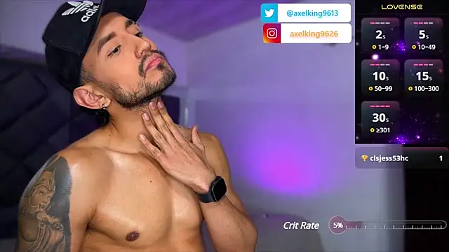 AxelKing1326 online show from 7, 1, 2025