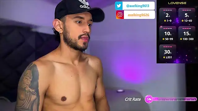 AxelKing1326 online show from 10, 1, 2025