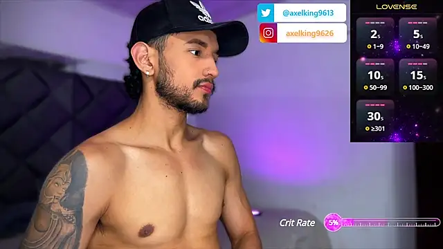 AxelKing1326 online show from 11, 1, 2025
