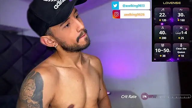 AxelKing1326 online show from 12, 1, 2025