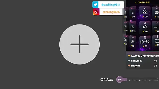 AxelKing1326 online show from 4, 2, 2025