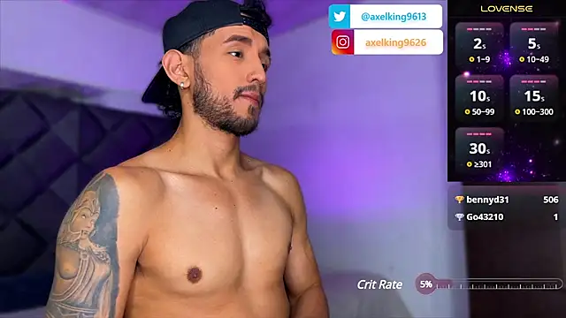 AxelKing1326 online show from 8, 3, 2025