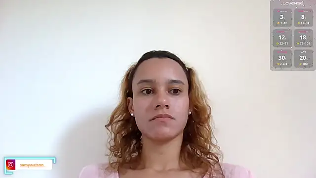 Snapshot of SamanthaWatson chatting on 31, 10, 2025 SamanthaWatson online show from 31, 10, 2025