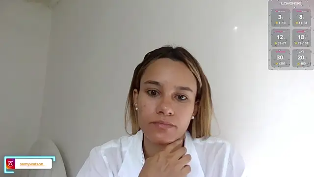 Snapshot of SamanthaWatson chatting on 19, 12, 2025 SamanthaWatson online show from 19, 12, 2025