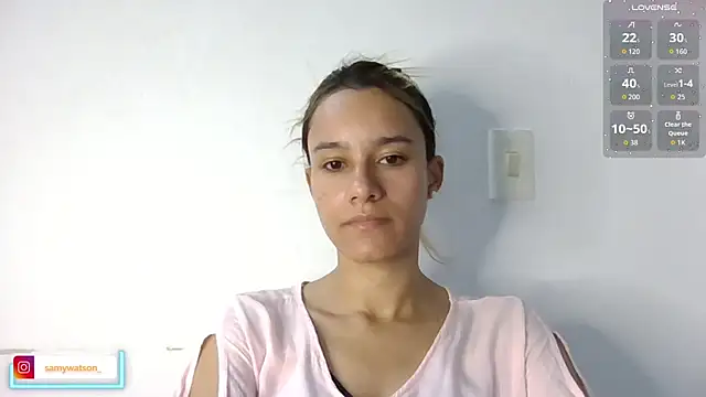 Snapshot of SamanthaWatson chatting on 20, 12, 2025 SamanthaWatson online show from 20, 12, 2025