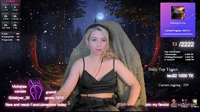 Lisaonthemoon online show from 17, 12, 2024