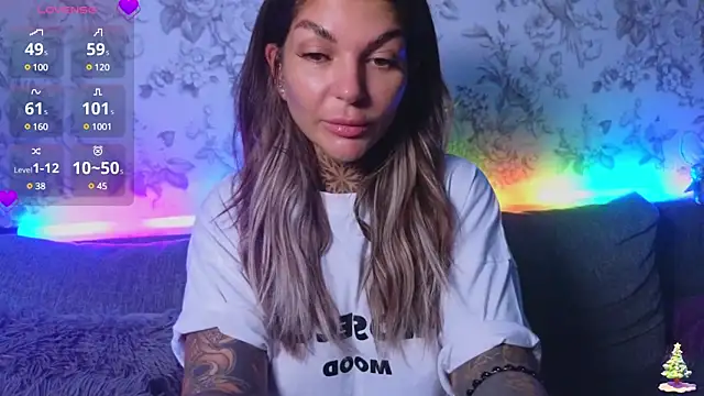 tattooedBabyy online show from 10, 12, 2024