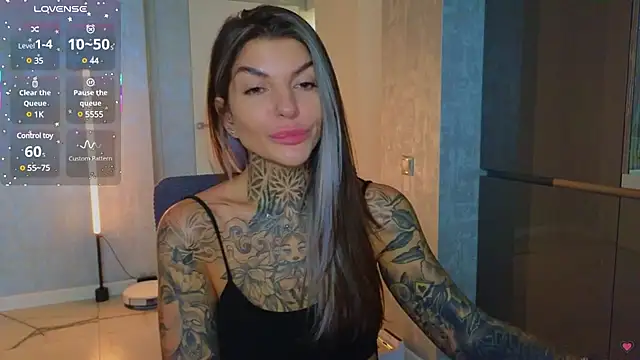 tattooedBabyy online show from 7, 3, 2025