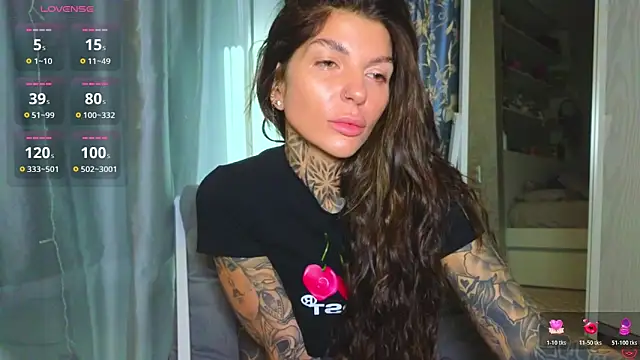 tattooedBabyy online show from 8, 3, 2026
